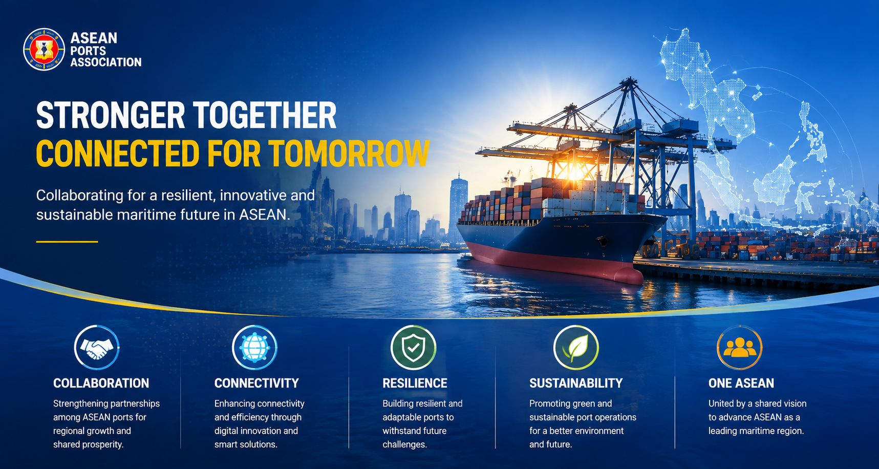 ASEAN port leaders and maritime stakeholders gathered to explore digital transformation and smarter port operations.